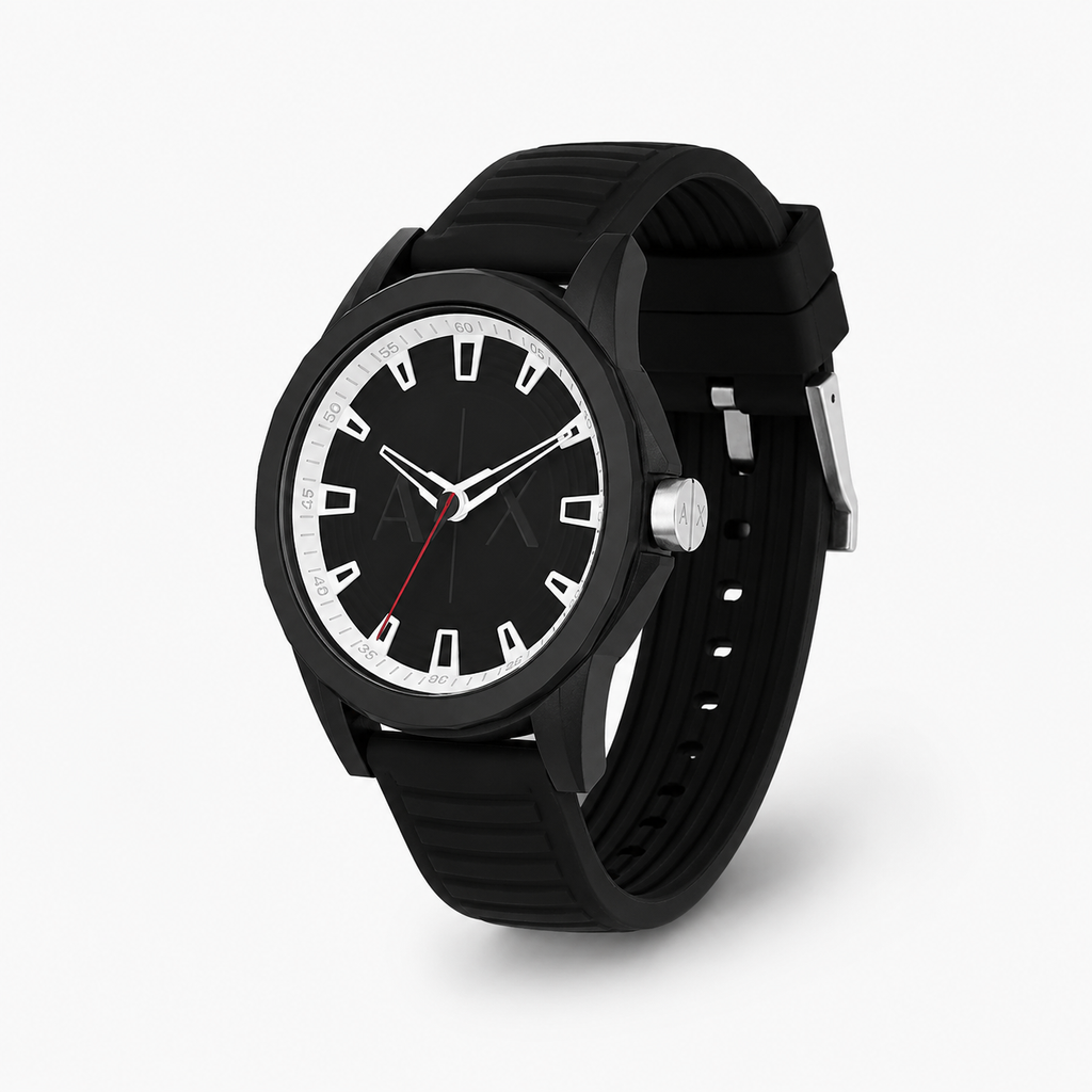 Armani Exchange AX2520 Three Hand Quartz Black Dial Men's Watch