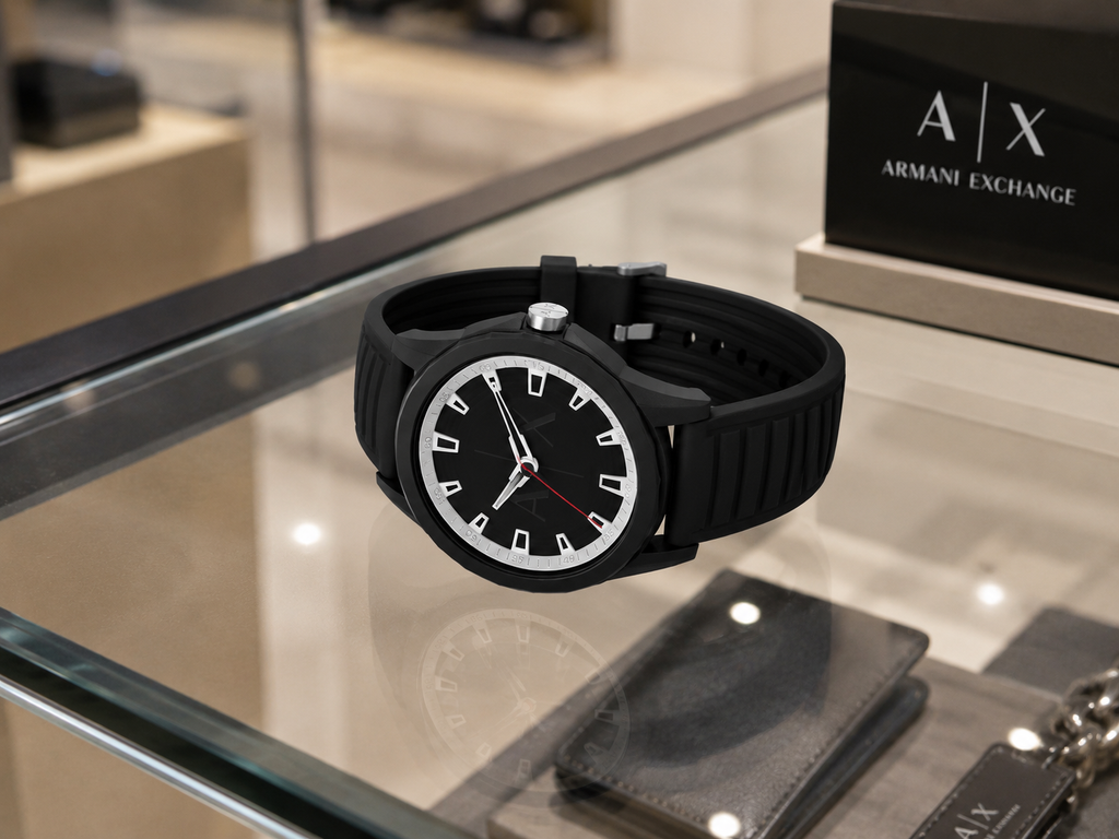 Armani Exchange AX2520 Three Hand Quartz Black Dial Men's Watch