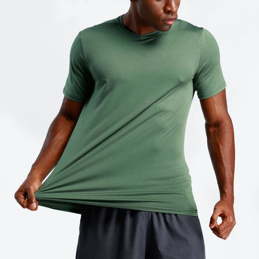 Custom Outdoor Running Training Sportswear Men's T-shirts Wholesale Latest Design Plain Tracksuit Manufacturer