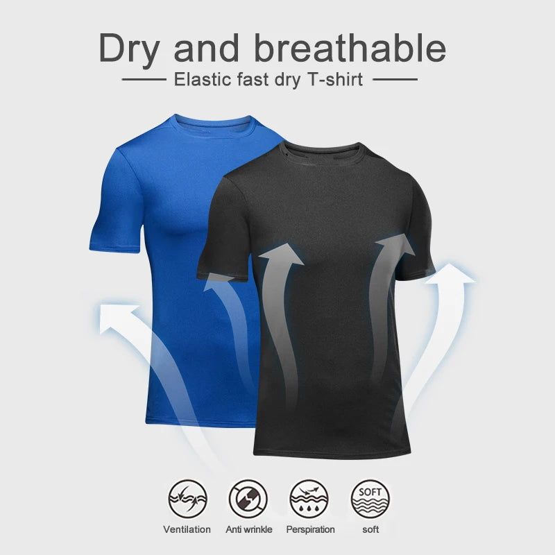 Custom Outdoor Running Training Sportswear Men's T-shirts Wholesale Latest Design Plain Tracksuit Manufacturer