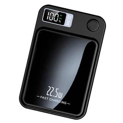 Batería externa magnética inalámbrica de 10000 mAh, carga rápida de 22,5 W, pantalla digital LED para Magsafe, para iPhone 17 16 15 Pro Max Power Bank