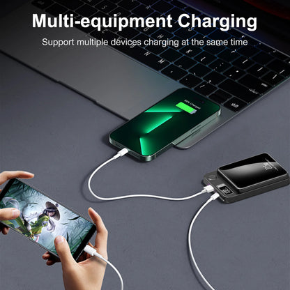 Batería externa magnética inalámbrica de 10000 mAh, carga rápida de 22,5 W, pantalla digital LED para Magsafe, para iPhone 17 16 15 Pro Max Power Bank