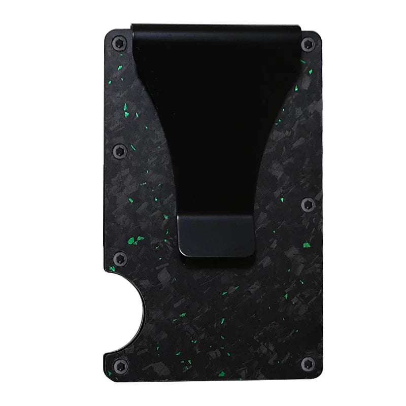 Minimalist Forged Carbon Wallet