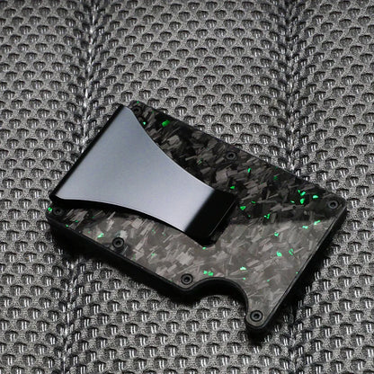 Minimalist Forged Carbon Wallet