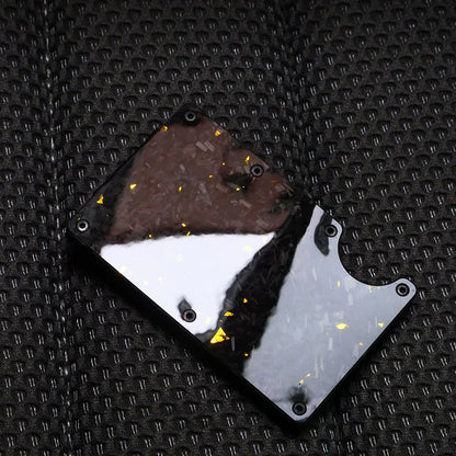 Minimalist Forged Carbon Wallet