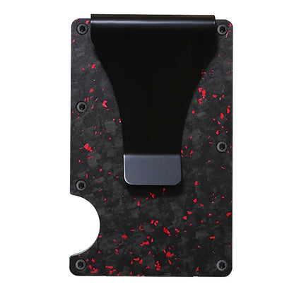Minimalist Forged Carbon Wallet