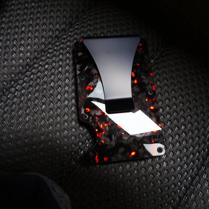 Minimalist Forged Carbon Wallet